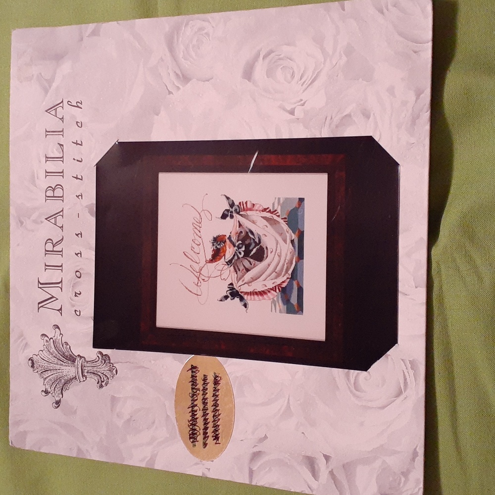 Savannah's Curtsy Mirabilia Designs cross stitch pattern. MD-36